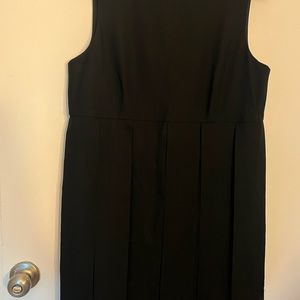 Cabi black crepe flapper dress size 10.